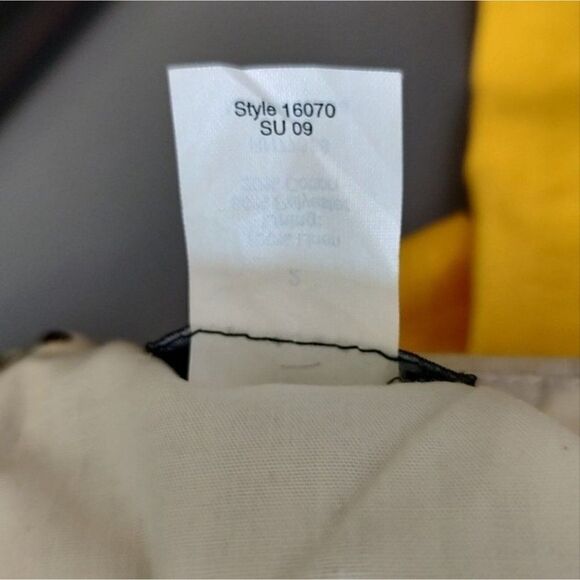 J. Crew women's ombre Yellow Beige linen colorful office pencil skirt Size 2 - Picture 6 of 7